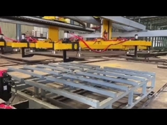 دستگاه برش ورق سنگین فولادی 6mx2mx16mm با بارگیری و تخلیه خودکار ورق