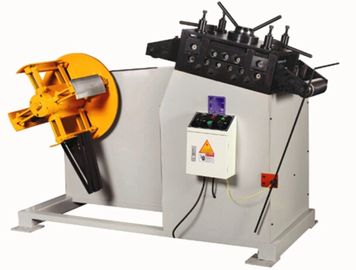تجهیزات UL-200 مطبوعاتی مکانیکی 2 در 1 Uncoiler و Straightener Manual / Hydraulic