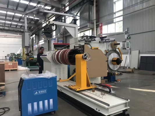 50-1500mm عرض ورق آلومینیوم نوع خشک ترانسفورمور ماشین پیچ و خم برای ضخامت ورق 0.3-1.6mm
